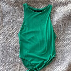 Zara Vibrant Green Bodysuit